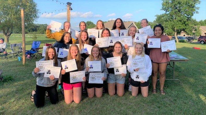 Varsity Letters and Big South Division Champ